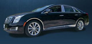 CADILLAC XTS STAINLESS ROCKER PANELS AWESOME LOOKS QUICK EASY INSTALL