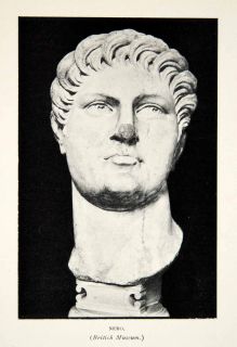   Roman Emperor Nero Claudius Caesar Augustus Germanicus Bust 5th