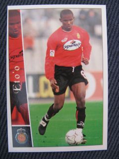 Samuel ETOO Soccer Card Mallorca 2003 Inter Milan Cameroon Anzhi 