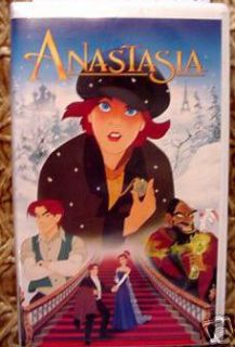 Anastasia Animated VHS Video $4 25 Ships Unlimited 086162276439