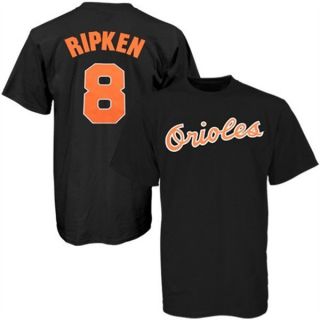 Baltimore Orioles Cal Ripken Black Big T Shirt Sz 4XL