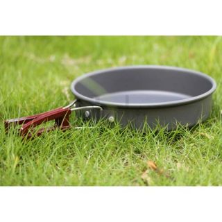 Person Camping Cookware Cooking Utensil Pot Set New