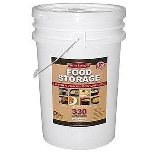   Food Storage Ark 1 Month Supply Chefs Camping 330 Serving