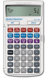   Fabricalc Quilting Design and Fabric Estimating Calculator