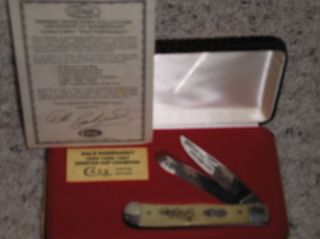 Cale Yarborough 1976 1977 1978 Winston Cup Champion Case XX Knife 