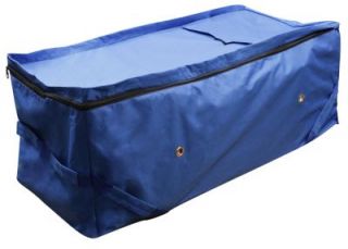 BLUE Nylon Hay Bale/Multi Purpose Carrier Bag w/ Heavy Nylon Handles 