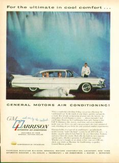 The Ultimate in Cool Comfort GM Air Conditioning Cadillac Ad 1959 