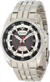 Bulova 96B172 Mens Campton Precisionist Watch New with Tags Stainless 