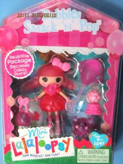 MINI LALALOOPSY CANDY STORE DOLL BUBBLES SMACK N POP SERIES 9 1