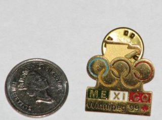   Winnipeg Canada 1999 Pan Am Olympic American Games Lapel Pin