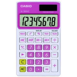   Simple Calculator 8 Character(s)   Lcd   Solar, Battery Powered
