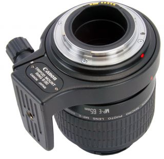Canon MP E 65mm F 2 8 1 5X Macro Photo Lens w Manfrotto 454 Sliding 