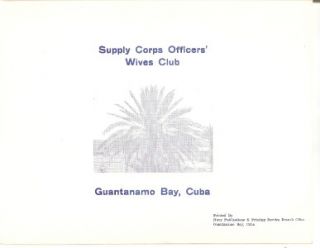   1972 US Naval Base Guantanamo Bay, Cuba   GITMO Calendar   VIETNAM Era