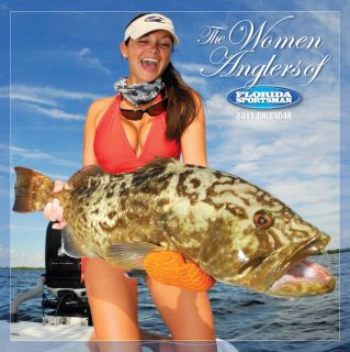 2011 Women Anglers Florida Fishing Wall Calendar