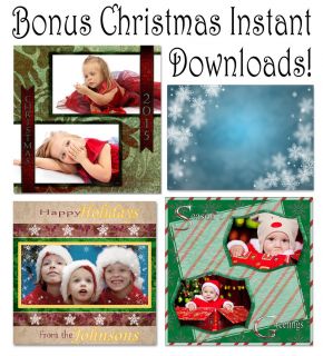    OF CHRISTMAS 2013 CALENDARS WITH DIGITAL BACKGROUNDS PACKAGE