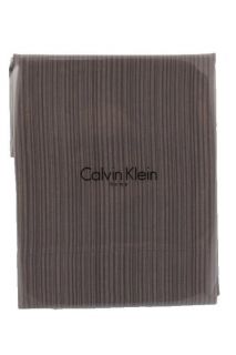 Calvin Klein New Rice Stripe Brown Cotton 20x32 Pillowcase Set Bedding 