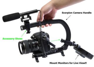 Cam Caddie Scorpion Flip Sony Canon Camera Stabilizer
