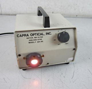 A95037 Capra Optical QHI 85 Illuminator Light Source