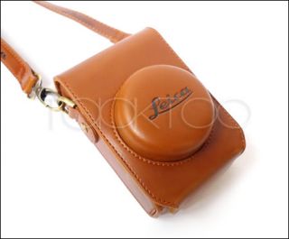 C021 New Leather Case Bag for Leica D LUX5 LUX5 Brown