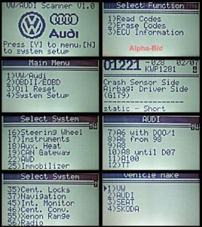 Autel VAG405 VW Audi Scanner Code Reader Engine Scan Tool VAG 405 OBD2 