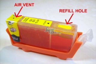 Refillable Cartridge Kit for Canon iP3600 MP560 Pigment