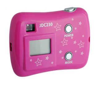 Jazz JDC 230 Kids Digital Camera Racer Pink Children Toy Camera