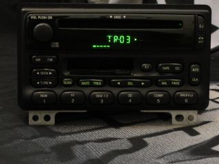   Mustang Explorer Factory CD Cassette Car Stereo 2L1F 18C868 AB