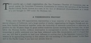 1922 What Californians Want Preservation Southern Pacific Central 