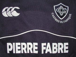 Canterbury of New Zealand Castres Olympique Pro Rugby Team Home Jersey 