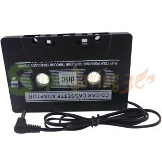 new car cassette tape adapter transmitters for  ipod nano cd iphone 