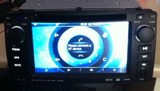 DIN Car DVD Player 7 Toyota Corolla to 2006 GPS TV FM Am Pip BT DVD 
