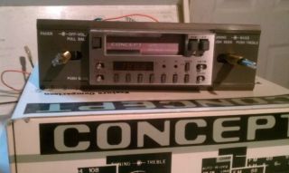 NOS Dual Shaft Car Stereo Radio Cassette Player Dont hack up your 