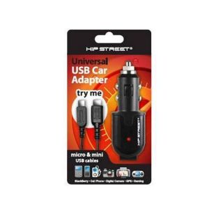 Universal Car Charger for Mini and Micro USB by Hipstreet