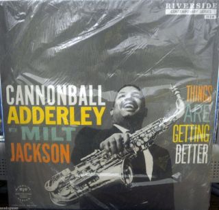 Cannonball Adderley Milt Jackson Things Are Getting Better SEALED LP 