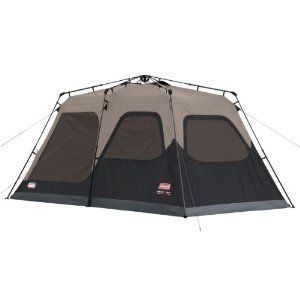 Large Coleman Instant Camping Tent 8 Person 2 Room Easy Setup FAST 