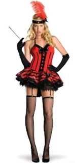 fun stuff moulin rouge babe can can dancer costume set small 6