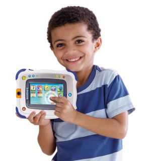 Kids can enjoy interactive play with the 5 inch touch screen and 