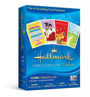 Hallmark Card Studio 2011 Deluxe Brand New SEALED