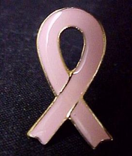 Pink Ribbon Breast Cancer Awareness Lapel Cap Pin Tac