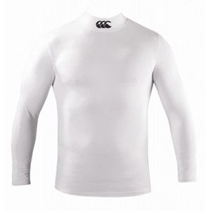Canterbury Baselayer Cold Turtle Long Sleeve White BNWT