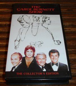    CAROL BURNETT SHOW VHS Collectors Edition Carl Reiner Steve Lawrence