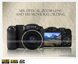 WED** FujiFilm Fuji FinePix S2500HD Digital Camera S2500 HD 18x Zoom 