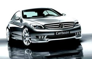 Carlsson Grille Insert w/ Projection Light Kit Mercedes CL550 & CL600 