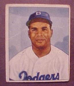 1950 Topps Bowman Card Roy Campanella Brooklyn Dodgers