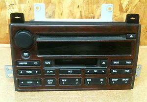   Lincoln Town Car OEM Factory Stock AM FM CD Cassette Radio Car Stereo