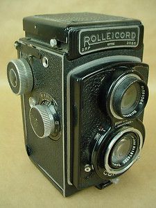 Rolleiflex Rolleicord w Carl Zeiss Jena Triotar 3 5 lens Beautiful 