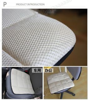 New 1pc Bamboo Charcoal Auto Car Office Chair Seat Cover Chair Pad Mat 