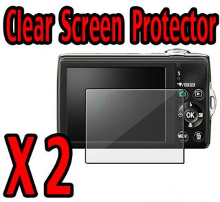 2X Clear Screen Protector for Canon S95 Digital Camera US Seller