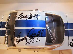    SIGNED LANE 1965 GT350 R MODEL PETER BROCK CHUCK CANTWELL SIGNED