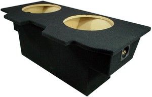 Chevy Camaro 93 02 Coupe Dual 12 Sub Box Speaker Subwoofer Stereo MDF 
